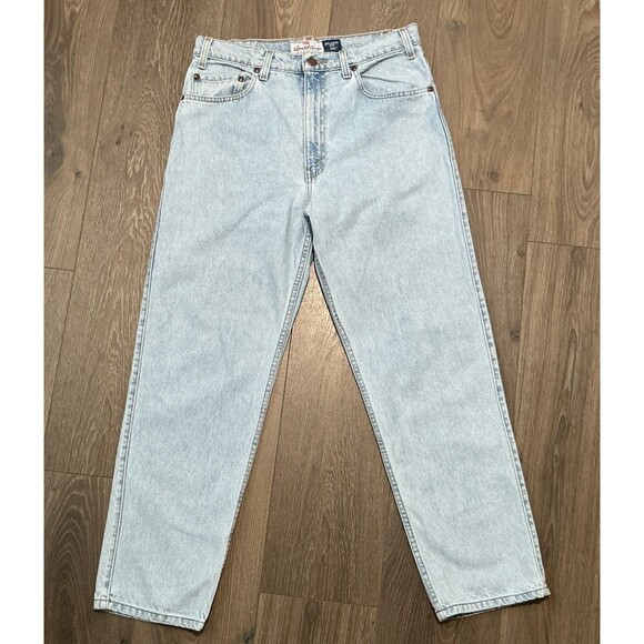 Levis Signature 540 Jeans Mens 34x29 Brown Tab Stonewash Relaxed Fit VINTAGE 90s - Picture 4 of 6